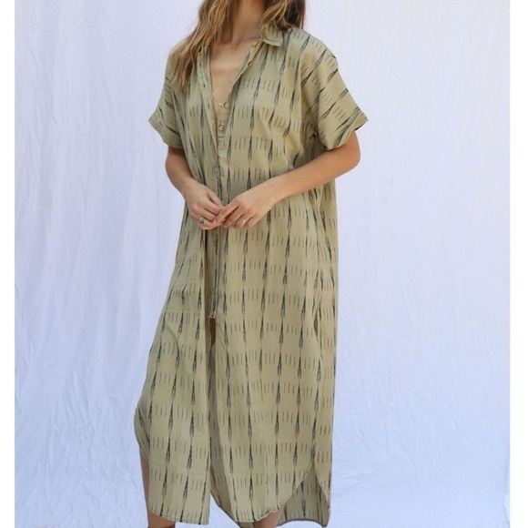 New Jen’s Pirate Booty Sunfair Patterned Midi Dress - Picture 1 of 6